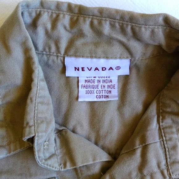 nevada camp shirt with patches 3-6 months baby - Picture 3 of 7
